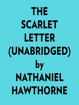 cover image of The Scarlet Letter (Unabridged)